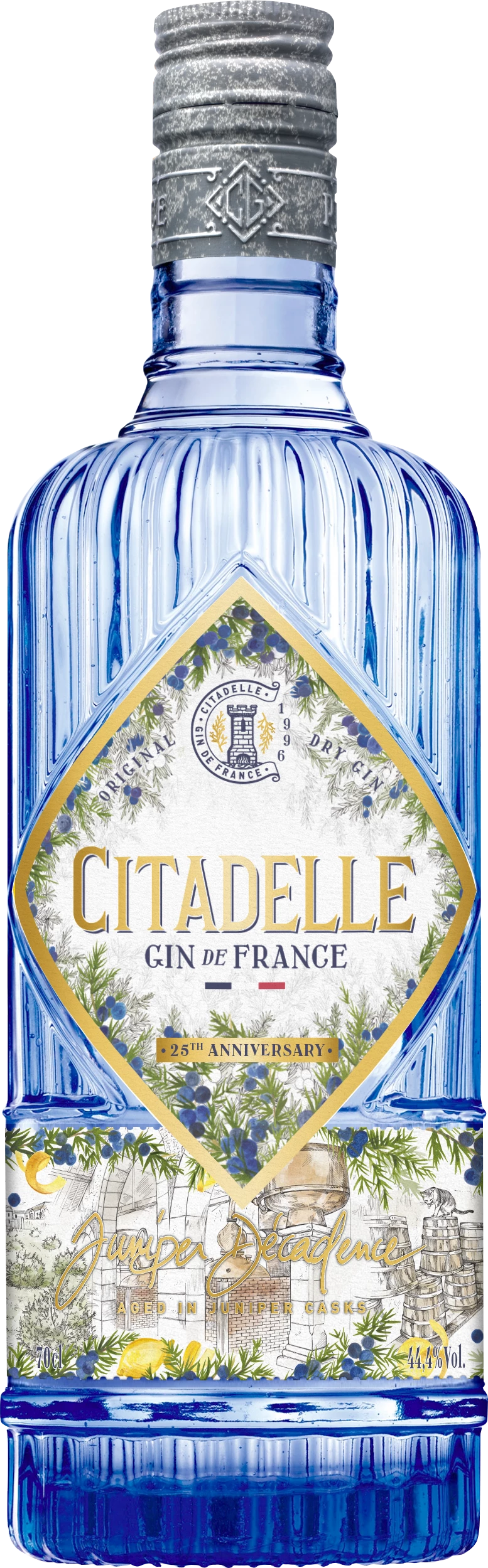Citadelle Juniper Décadence Pot Still Gin 44,4% 0,7l 3 Citadelle Juniper Décadence Pot Still Gin 44,4% 0,7l