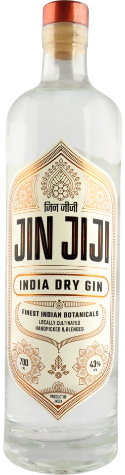Jin JiJi India Dry Gin 43% 0,7l