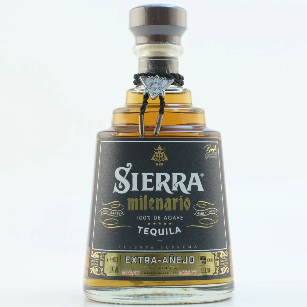 Sierra Milenario Tequila Extra Anejo 41,5% 0,7l 3 Sierra Milenario Tequila Extra Anejo 41,5% 0,7l