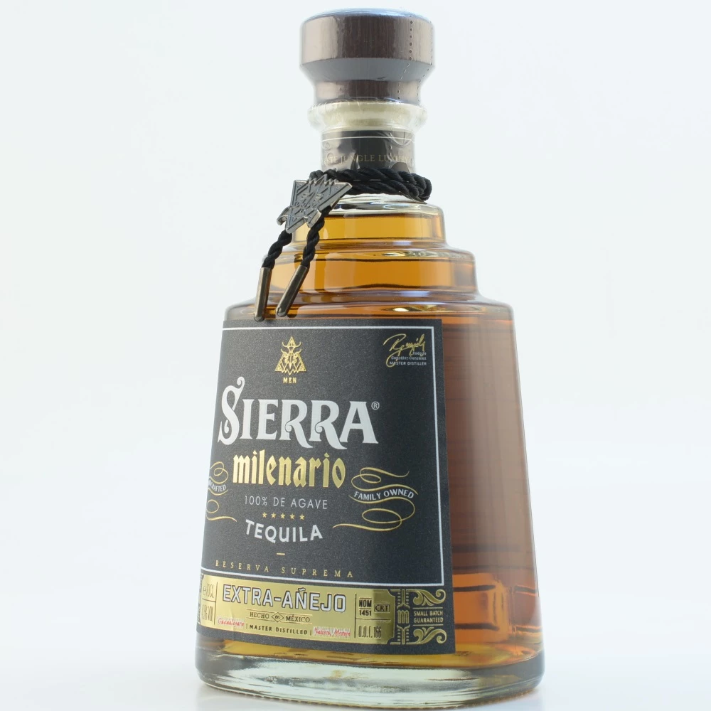 Sierra Milenario Tequila Extra Anejo 41,5% 0,7l 4 Sierra Milenario Tequila Extra Anejo 41,5% 0,7l – Bild 2