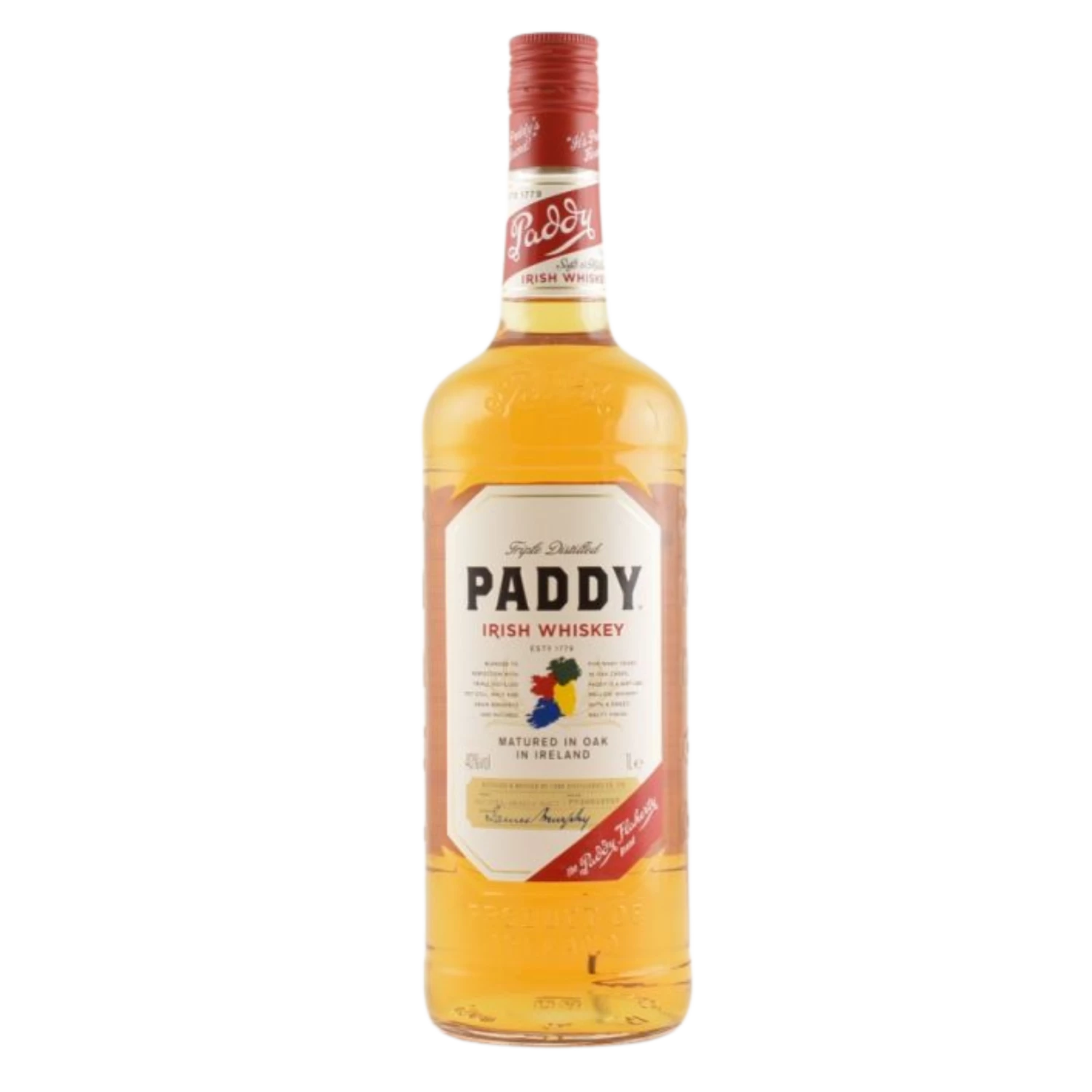 Paddy Old Irish Whiskey 40% 1,0l 3 Paddy Old Irish Whiskey 40% 1,0l