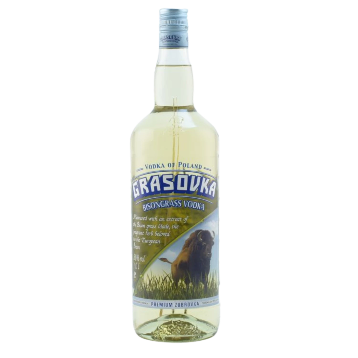 Grasovka Bison Vodka 38% 1,0l 3 Grasovka Bison Vodka 38% 1,0l