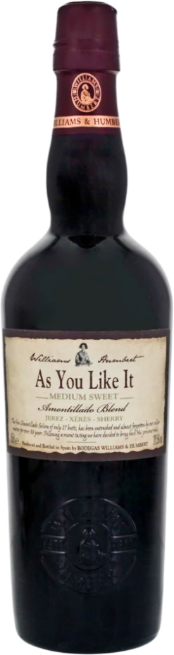 W&H Sherry As You Like It Medium Sweet 20,5% 0,5l