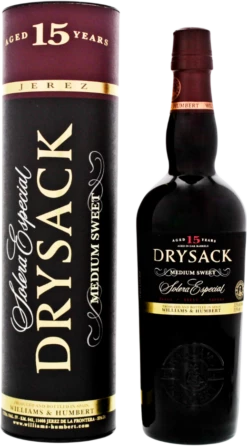 W&H Dry Sack Medium Sweet Solera 15 Jahre Especial Sherry 20,5% 0,5l