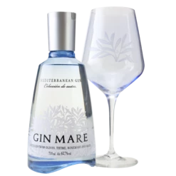 Gin Mare 42,7% 0,7l + Glas