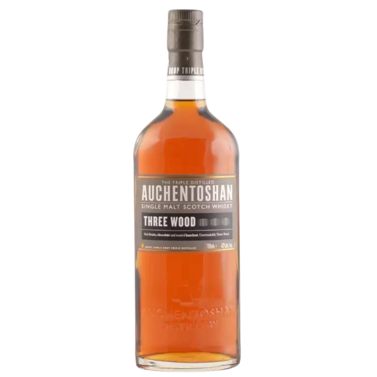 Auchentoshan Three Wood Lowland Whisky 43% 0,7l 3 Auchentoshan Three Wood Lowland Whisky 43% 0,7l