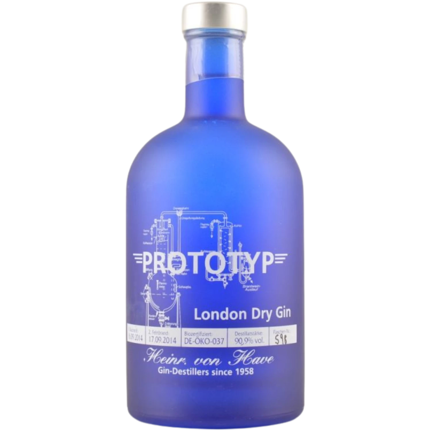 Heinrich Von Have Prototyp London Dry Gin 47,5% 0,5l 3 Heinrich Von Have Prototyp London Dry Gin 47,5% 0,5l