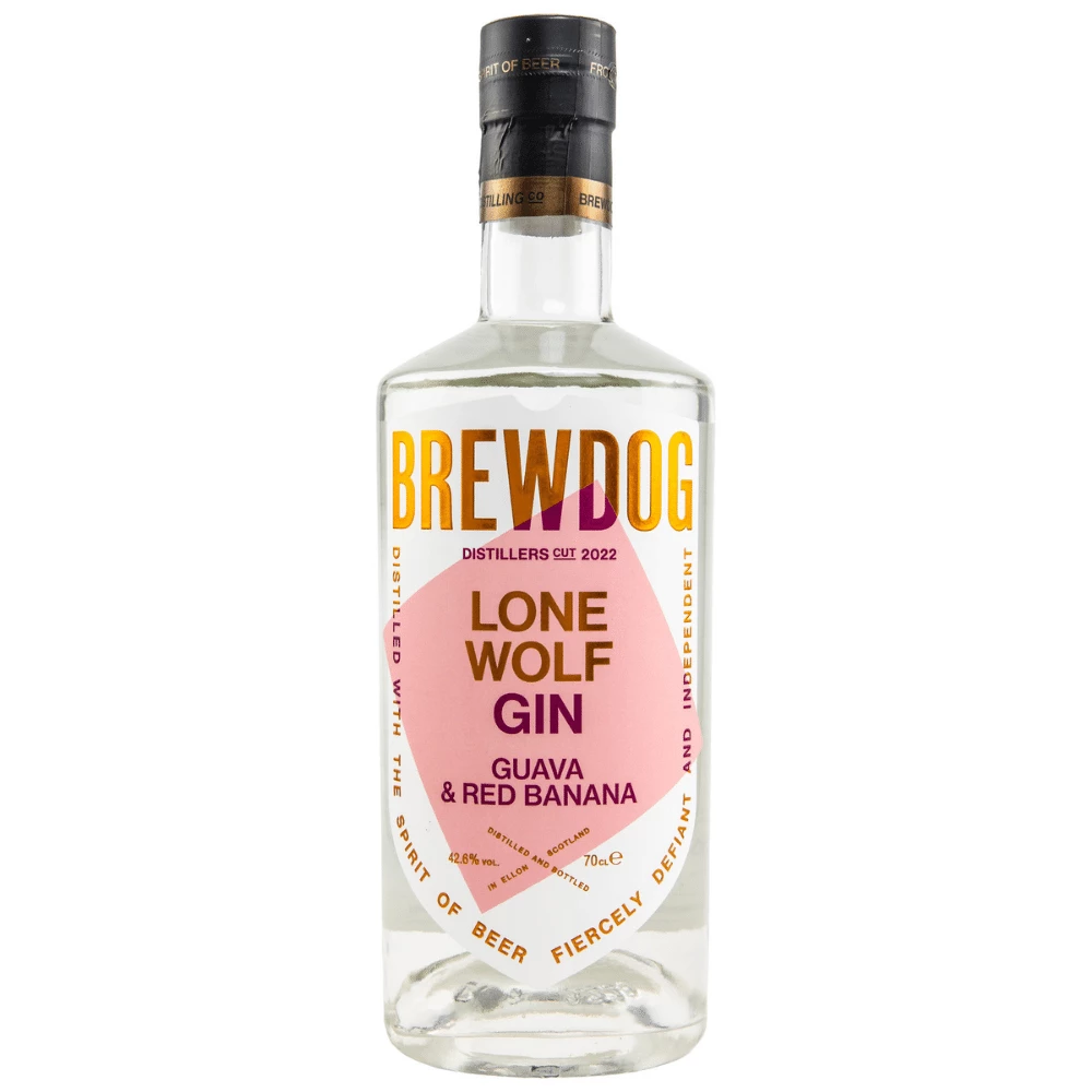 BrewDog LoneWolf Guava & Red Banana Gin 42,6% 0,7l 3 BrewDog LoneWolf Guava & Red Banana Gin 42,6% 0,7l