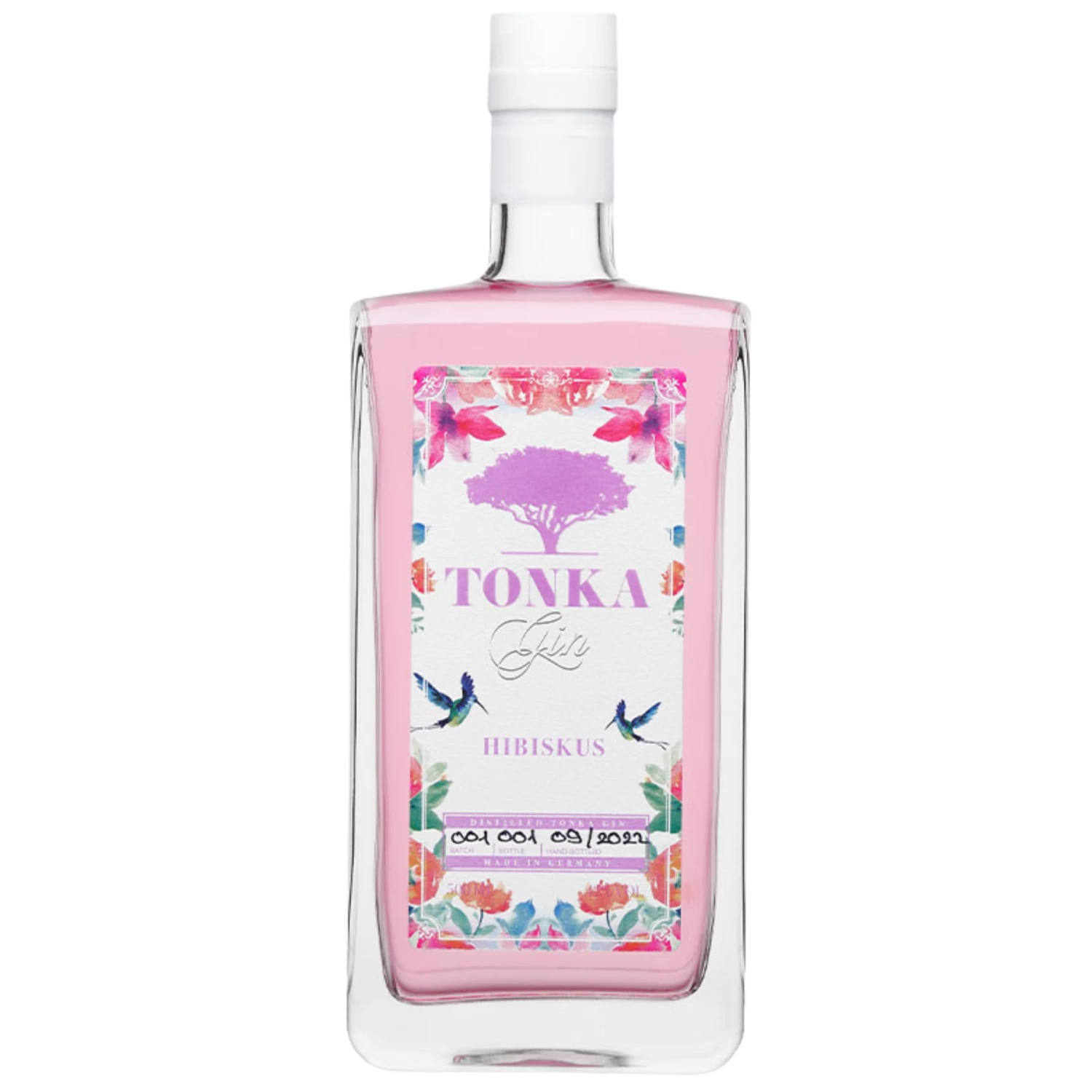 Tonka Hibiskus Gin 42% 0,5l 3 Tonka Hibiskus Gin 42% 0,5l