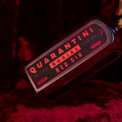 Quarantini Red Edition Gin 42% 0,5l -Tom Home dsc07677