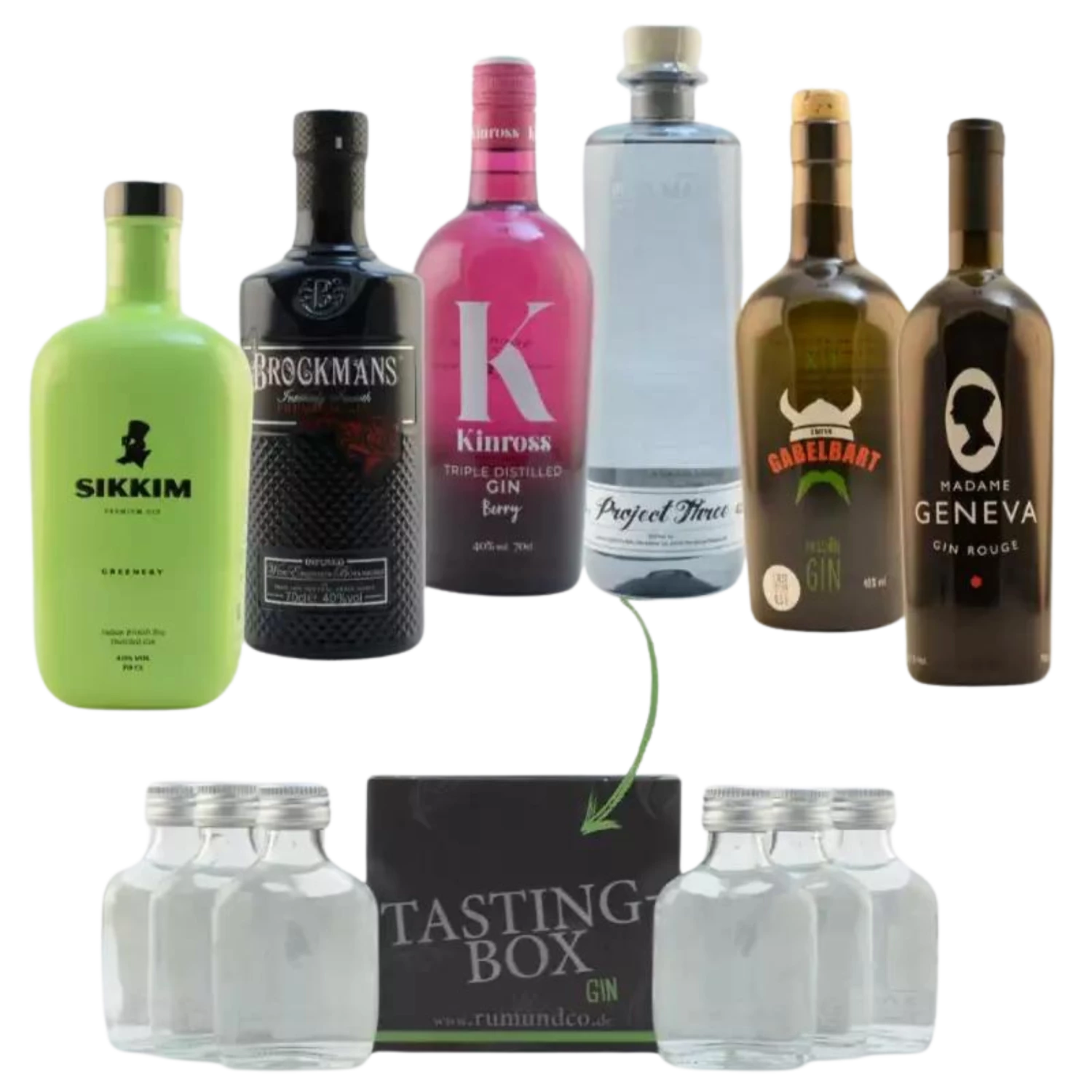 Gin Tasting Set: Einstieg Box Nr. 3 6x0,02l 4 Gin Tasting Set: Einstieg Box Nr. 3 6x0,02l – Bild 2