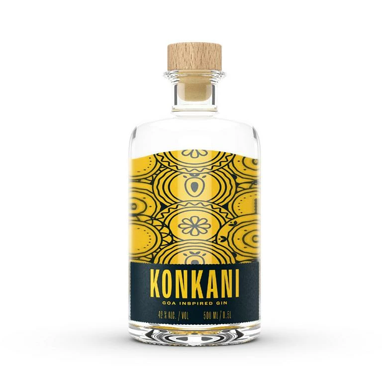 Konkani Goa Inspired Gin 42% 0,5l 3 Konkani Goa Inspired Gin 42% 0,5l