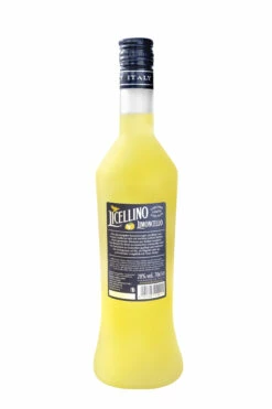 Licellino Limoncello Likör 28% 0,7l -Tom Home licellino 70cl back white 445d