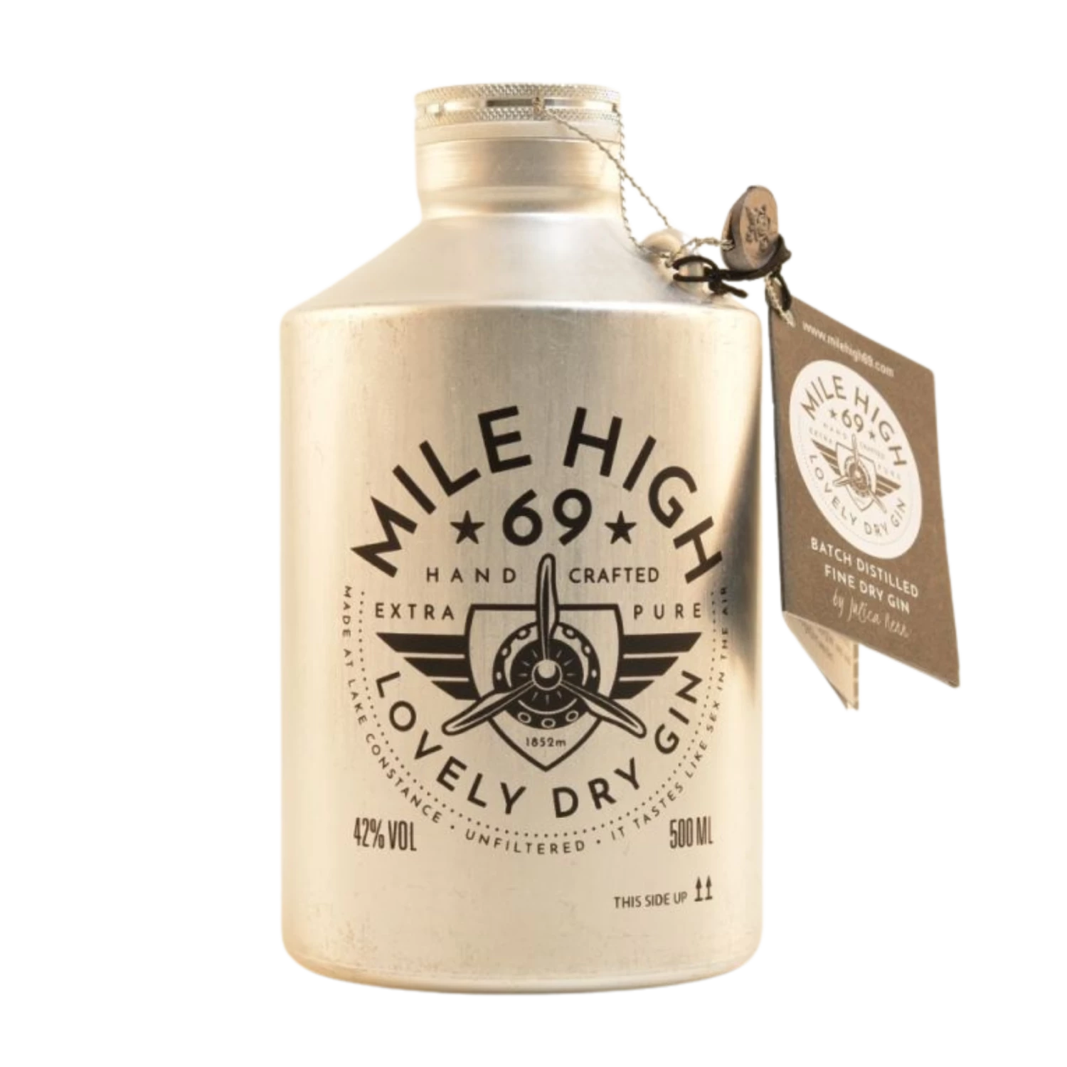 Mile High 69 Loveley Dry Gin 42% 0,5l 3 Mile High 69 Loveley Dry Gin 42% 0,5l