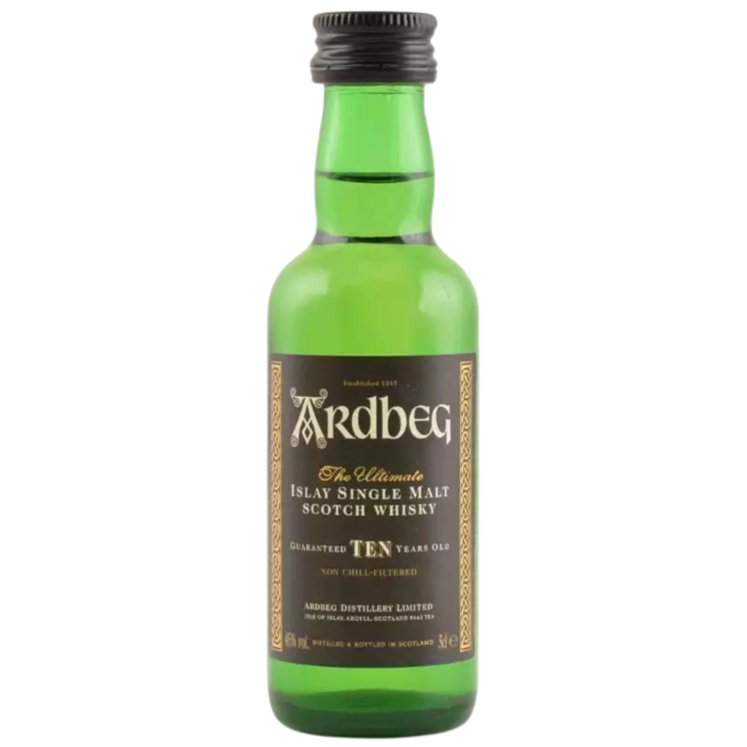 Ardbeg 10 Jahre Islay Whisky MINI 46% 0,05l 3 Ardbeg 10 Jahre Islay Whisky MINI 46% 0,05l