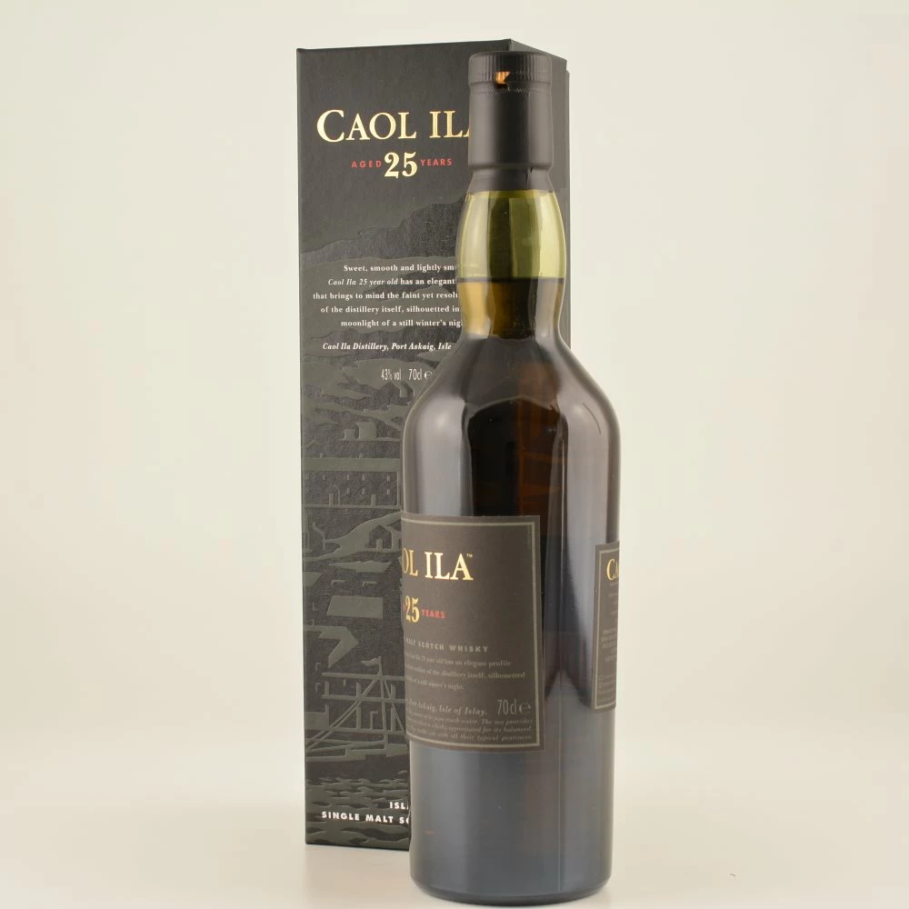 Caol Ila 25 Jahre Islay Whisky 43% 0,7l 4 Caol Ila 25 Jahre Islay Whisky 43% 0,7l – Bild 2