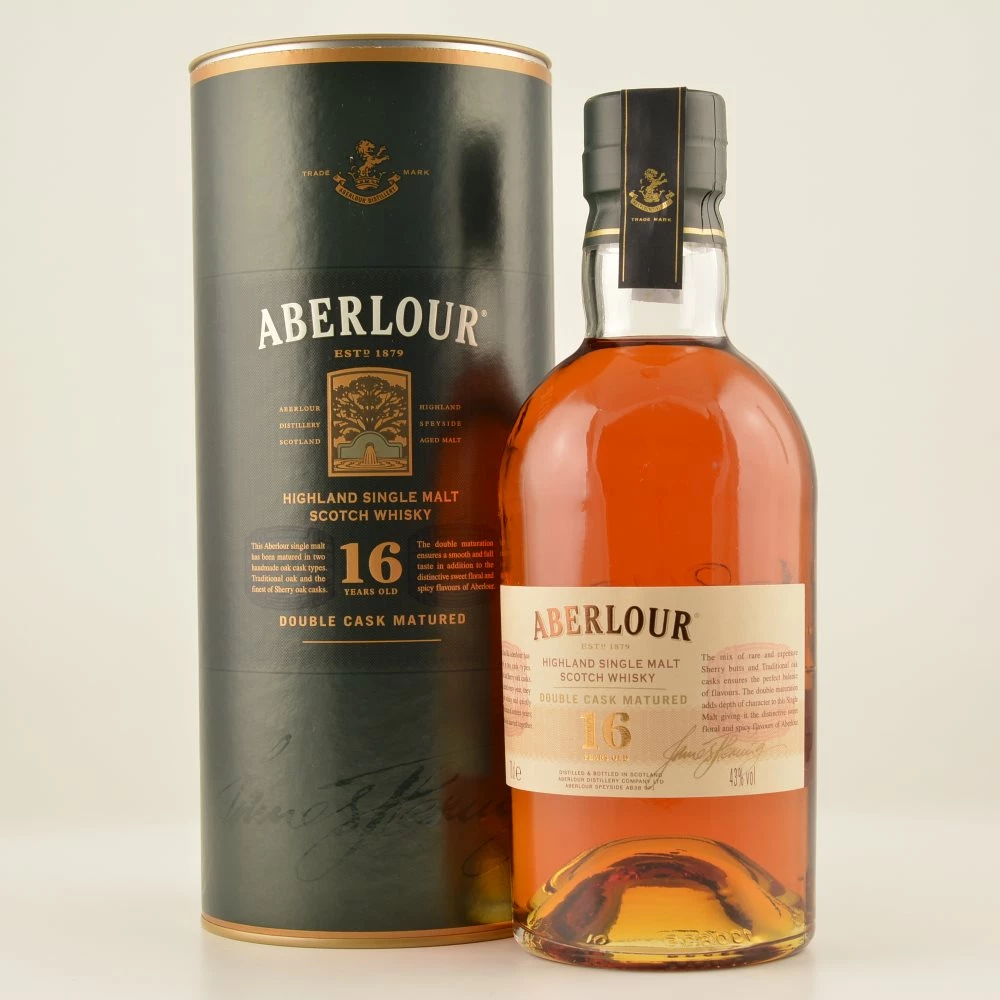 Aberlour 16 Jahre Double Cask Speyside Whisky 40% 0,7l 4 Aberlour 16 Jahre Double Cask Speyside Whisky 40% 0,7l – Bild 2