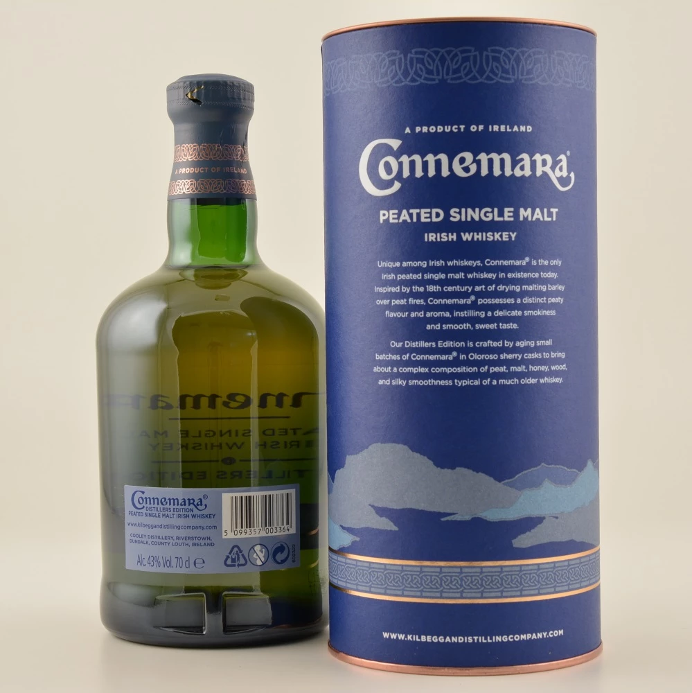 Connemara Peated Malt Distillers Edition Whiskey 43% 0,7l 6 Connemara Peated Malt Distillers Edition Whiskey 43% 0,7l – Bild 4