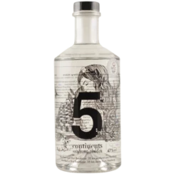 5 Continents - Dry Gin 47% 0,7l