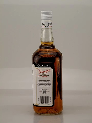 Jim Beam White Label Bourbon Whiskey 40% 1,0l 4 Jim Beam White Label Bourbon Whiskey 40% 1,0l – Bild 2