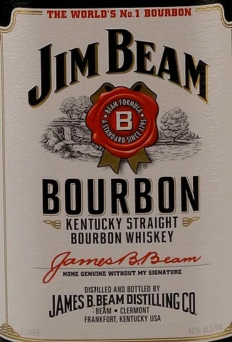 Jim Beam White Label Bourbon Whiskey 40% 1,0l 6 Jim Beam White Label Bourbon Whiskey 40% 1,0l – Bild 4