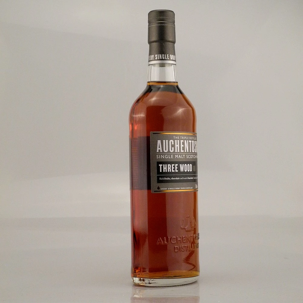 Auchentoshan Three Wood Lowland Whisky 43% 0,7l 6 Auchentoshan Three Wood Lowland Whisky 43% 0,7l – Bild 4