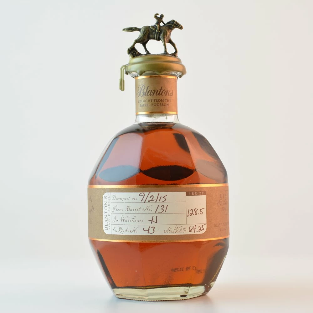 Blantons Straight From The Barrel Bourbon Whiskey 63,5% 0,7l 4 Blantons Straight From The Barrel Bourbon Whiskey 63,5% 0,7l – Bild 2