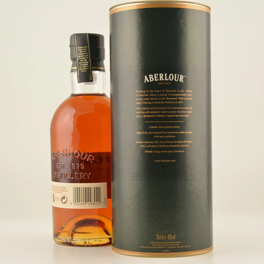 Aberlour 16 Jahre Double Cask Speyside Whisky 40% 0,7l 6 Aberlour 16 Jahre Double Cask Speyside Whisky 40% 0,7l – Bild 4